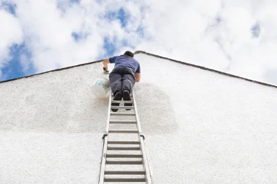 Peinture extérieure à Moutonneau — façades et ravalement